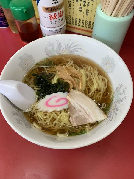 「ラーメン550円 餃子440円」@中華料理 満洲里の写真