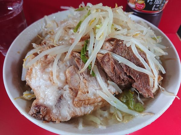 「豚ラーメン」@ラーメン二郎 三田本店の写真