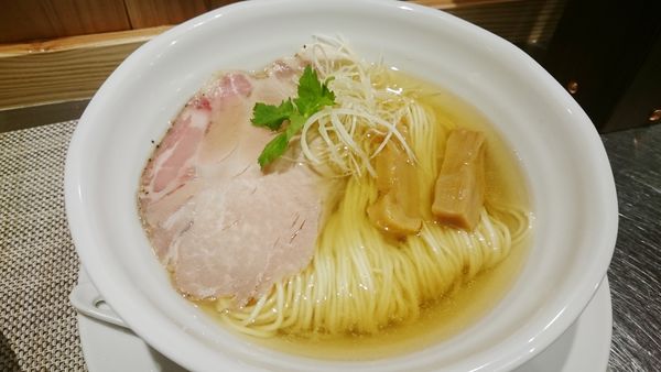「塩そばと肉丼お得セット（1,000円）」@成城青果の写真