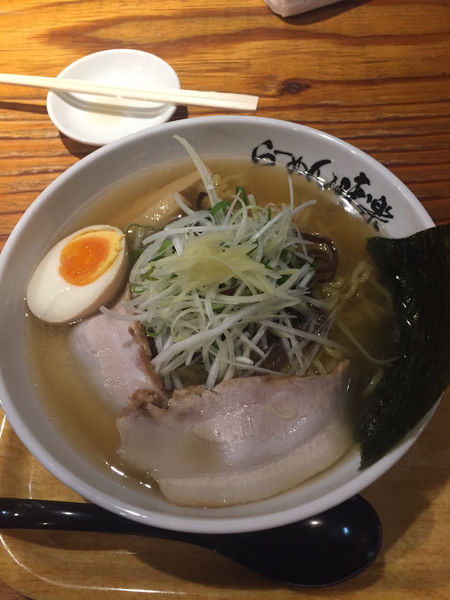 「焼き塩ラーメン」@利尻らーめん 味楽 新横浜ラーメン博物館店の写真