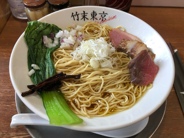 「醤油そば」@竹末東京プレミアムの写真