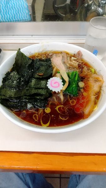 「青島ラーメン大＋のり」@青島食堂 秋葉原店の写真