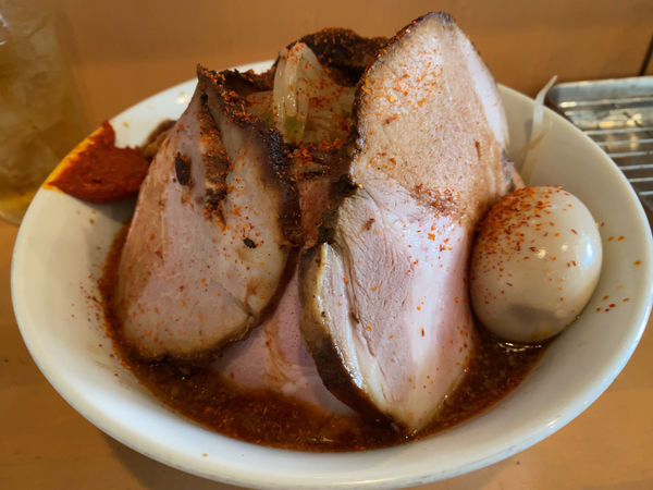 「辛麺 チャーシュー増し」@麺屋 司の写真