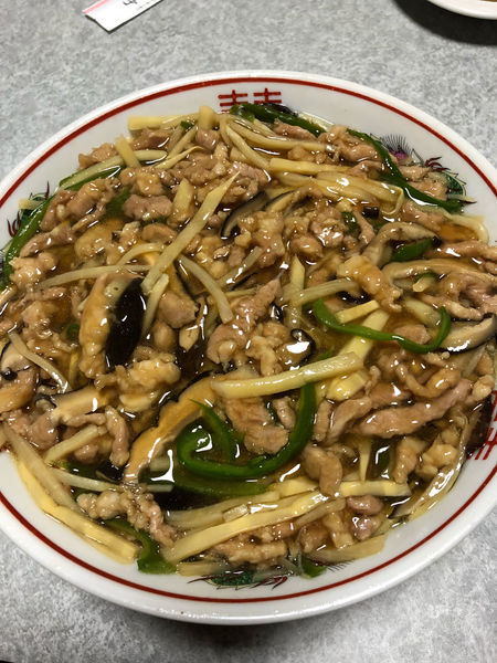 「肉そば大」@まんぷく亭の写真