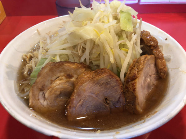 「小ラーメン 豚マシ」@麺屋 桐龍の写真