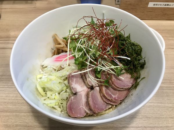 「サッポロラガービール 赤星 中瓶 → 特製油そば」@くじら食堂bazar 三鷹店の写真