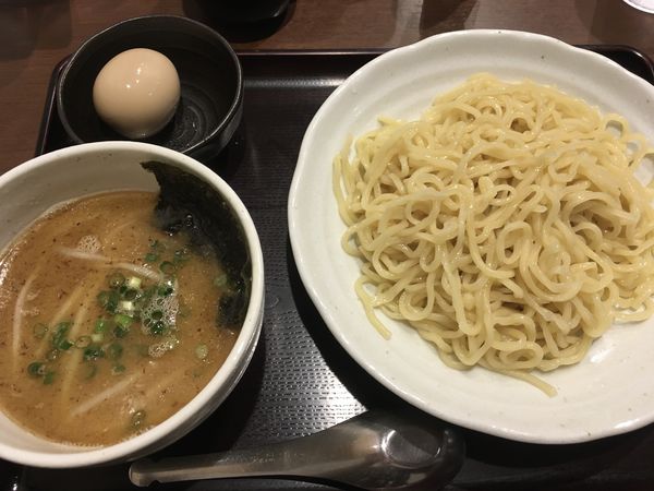 「味玉つけ麺」@中華そば おかべの写真