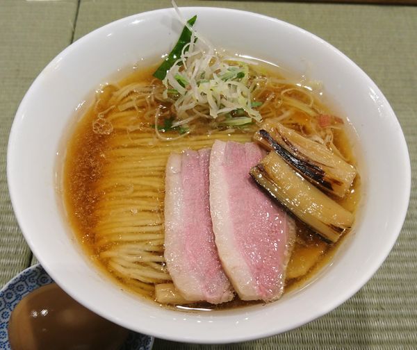 「鴨らーめん＋煮卵」@らーめん 鴨to葱の写真