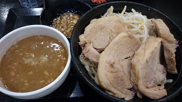 「極・どろつけ麺 大 肉増し」@つけ麺 どでんの写真