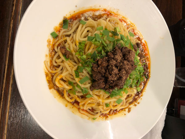 「汁なし担々麵」@香噴噴 東京木場の写真