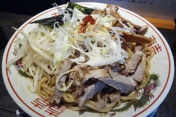 「油そば」@ラーメン カラテキッドの写真