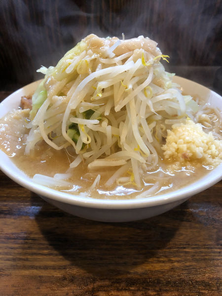 「小ラーメン全マシ」@麺屋 鳳の写真