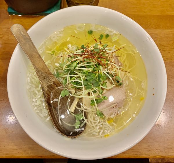 「塩SOBA ¥800」@麺屋 Hulu-luの写真