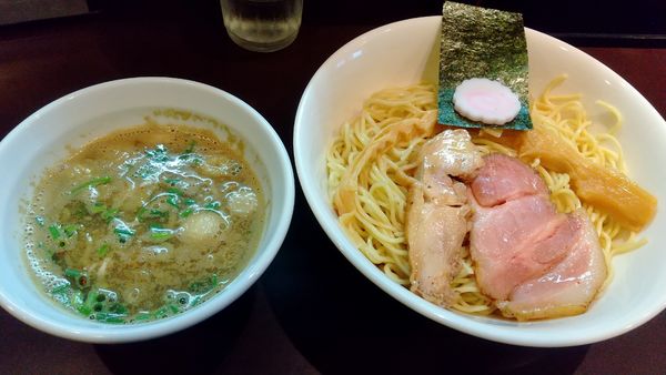 「鯛焼干しつけそば900円」@おおぜき中華そば店の写真