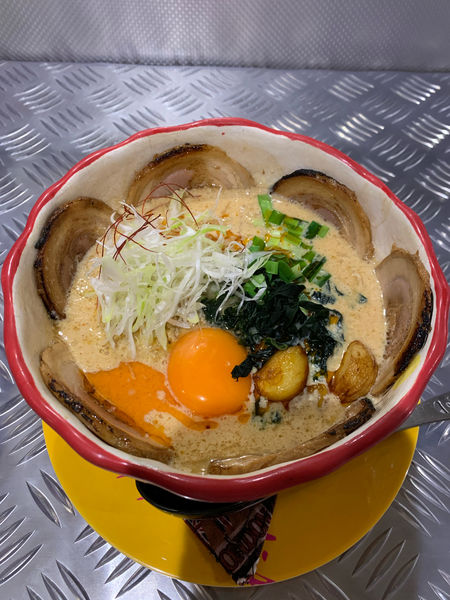 「スタミナ豆乳担々麺」@Curry & noodle LODEKKAの写真