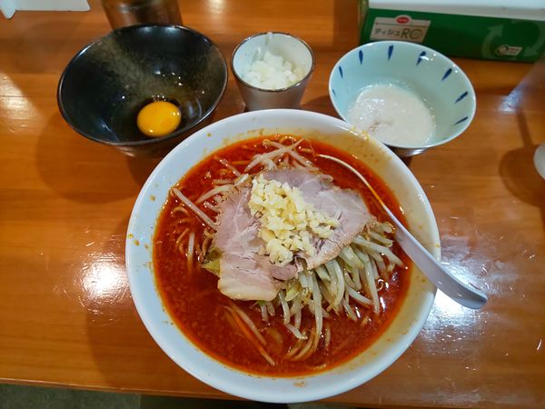 「赤醤油ラーメン大盛」@KONAYAの写真