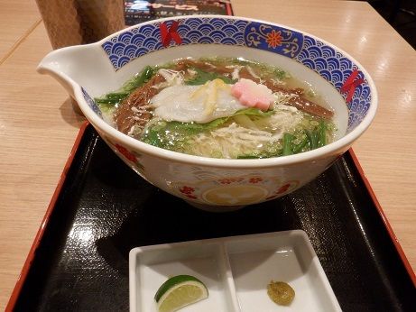 「ふぐだし潮らーめん」@ふぐだし潮 八代目けいすけ 東急プラザ銀座店の写真