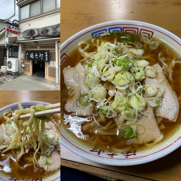 「中華そば➕麺固め」@まこと食堂の写真