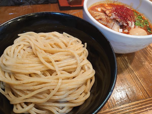 「味玉秩父辛味噌つけ麺(980円)」@麺屋たつみ 喜心 狭山店の写真