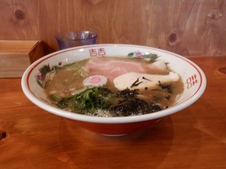 「鯵な漢の煮干そば（並）」@口樂の写真