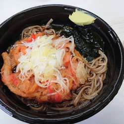 【テイクアウト】紅生姜天そば (冷)430円