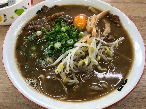 「支那そば肉玉入り」@支那そば 巽屋の写真