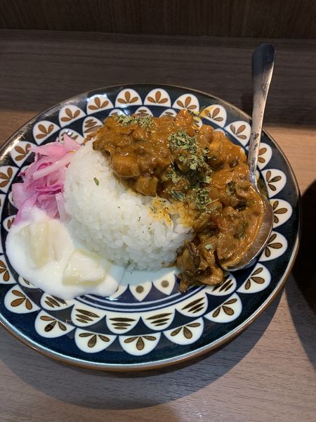 「朝セット　和え玉」@Noodle&Spice curry 今日の1番の写真