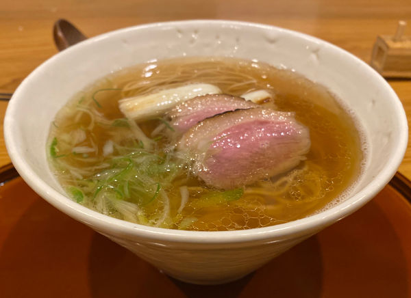 「鴨と焼き葱の和soba1000円」@和食と日本酒 大塚・みや穂の写真