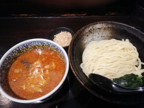 「担々つけ麺　900円」@自家製麺ほうきぼし 神田店の写真