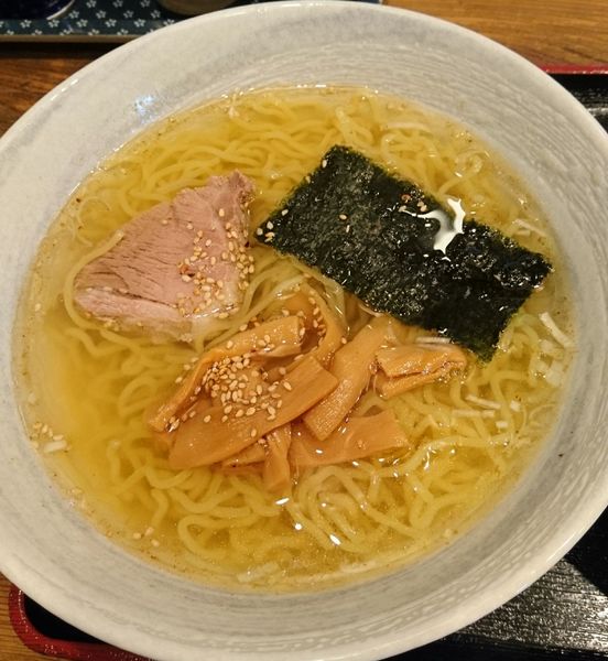 「塩ラーメン＋セットチャーハン」@大熊食堂の写真
