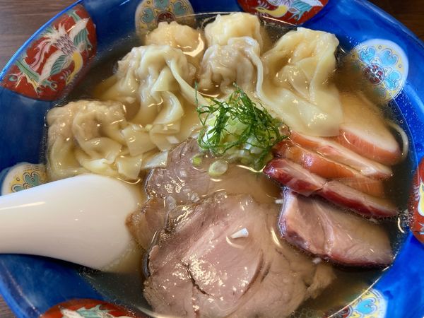 「特製ワンタンチャーシュー麺　重ね味」@支那そば 幸雲の写真