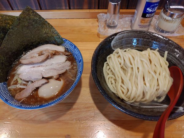 「特製つけ麺(並　200g)」@麺屋くぼたの写真