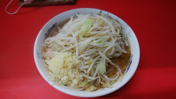 「小ラーメン（少なめ）　¥790」@ラーメン二郎 松戸駅前店の写真