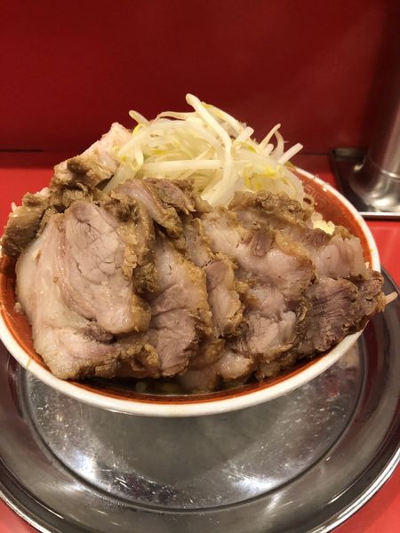 「小ラーメンW豚入り＋味玉」@ラーメンタロー 五反田の陣の写真