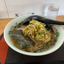 ネギ味噌チャーシュー岩のりトッピング