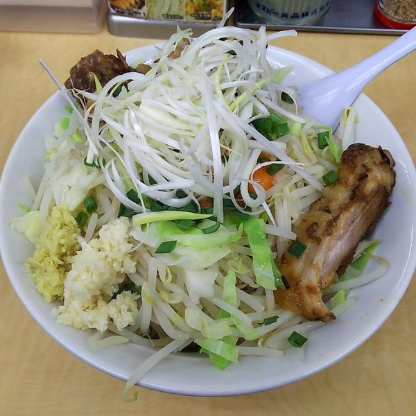 「ぎ郎特汁なし」@ら〜めんぎょうてん屋GOLD 東名厚木店の写真