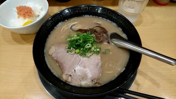 「Bランチ(ラーメン＋小明太子ご飯セット)_880円」@博多ラーメン 和の写真