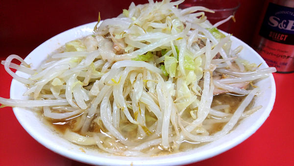 「【昼】ぶたラーメン」@ラーメン二郎 三田本店の写真