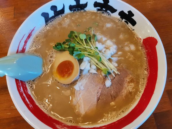 「特濃煮干そば」@竹本商店 煮干センター あじとの写真