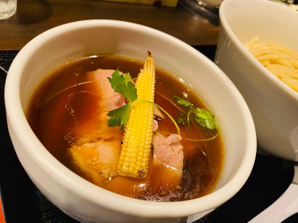 「鴨醤油つけ麺」@麺屋 玉ぐすくの写真