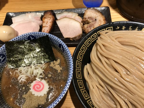 「特製つけめん（中）」@中華蕎麦うゑずの写真