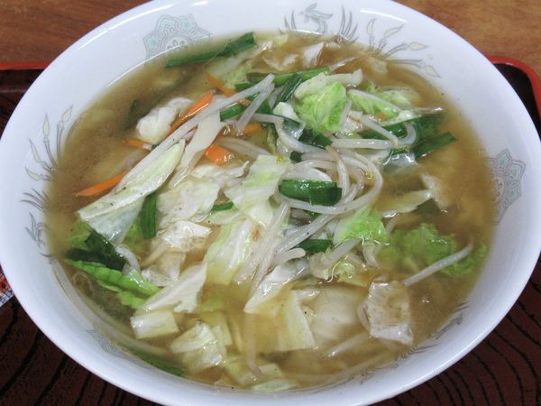 「タンメン（550円）」@越後屋の写真