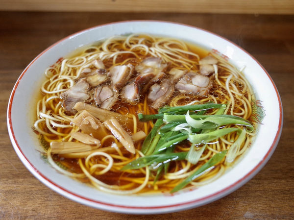 「中華そば 並…600円」@中華そば 鶴亀の写真