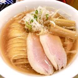 鴨らーめん+小親子丼(1,050円)