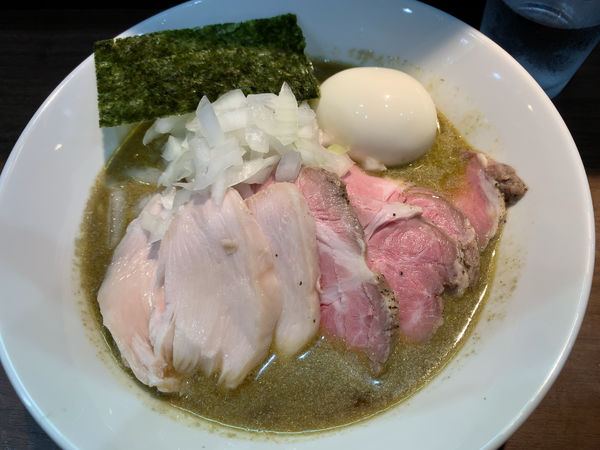 「特製煮干ソバ1080円」@Noodle&Spice curry 今日の1番の写真