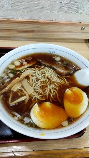 「ラーメン（ラーメン定食として９３０円）」@大黒庵 本店の写真