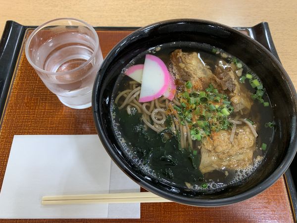 「豚軟骨そば 560円」@パティオ 鹿児島店の写真