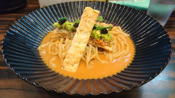 「【昼】限定：ズワイガニのビスク」@稲荷屋の写真