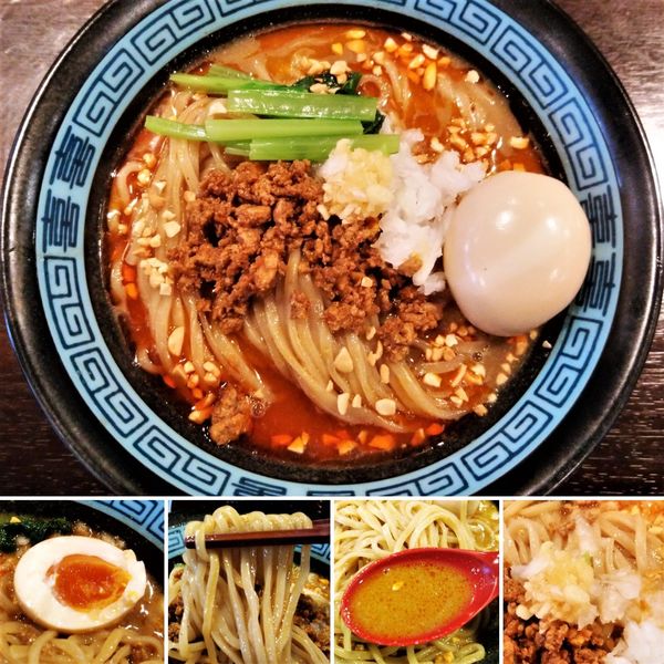 「にぼたん＋味玉＝980円」@志奈そば 田なか 明神下店の写真