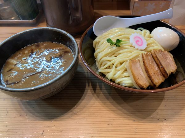 「特製つけ麺」@銀座 朧月の写真